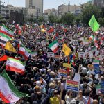 İran'da İsrail protestosu