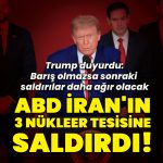Son dakika haberi! ABD, İran’daki 3 nükleer tesisi vurdu – Dünya haberleri